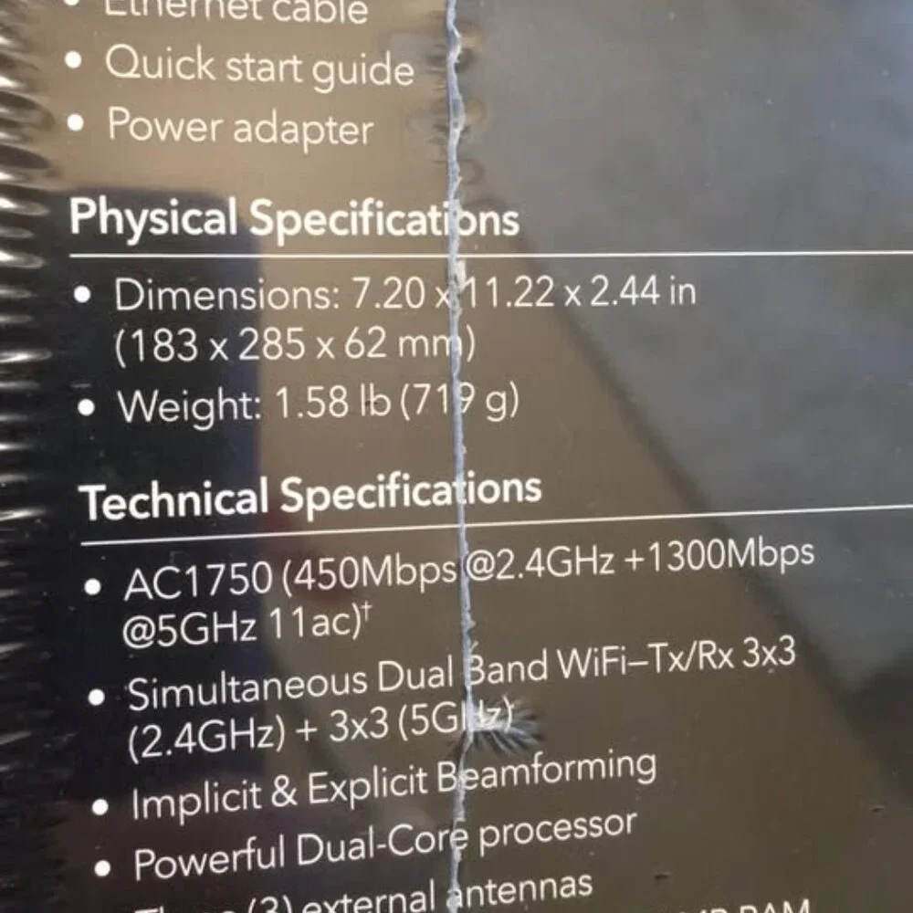 Netgear Nighthawk Router New/Unopened - Picture 5 of 6